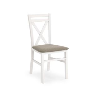 Drevená stolička DARIUSZ Halmar bílá