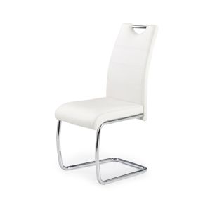 Jedálenská stolička K211 biela Halmar
