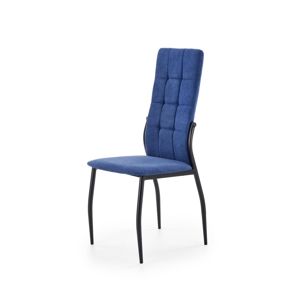 Jedálenská stolička K334 tmavo modrá Halmar