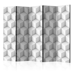 Paraván Cube Dekorhome 225x172 cm (5-dielny)