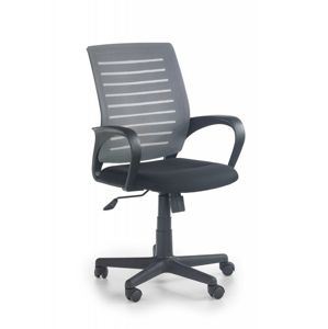 Kancelárska stolička SANTANA čierna / sivá Halmar