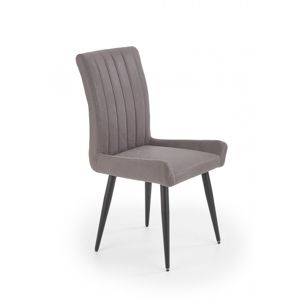 Jedálenská stolička K367 sivá / čierna Halmar