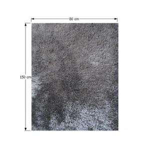 Shaggy koberec KAVALA sivý Tempo Kondela 80x150 cm