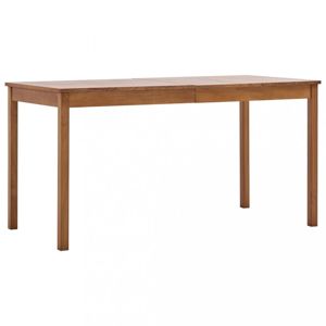 Jedálenský stôl masívne drevo Dekorhome Hnedá