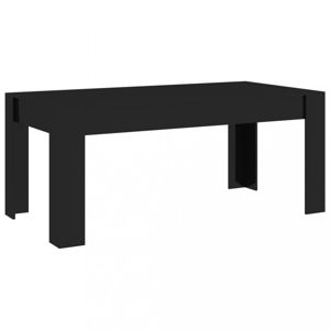 Jedálenský stôl 180x90 cm Dekorhome Čierna lesk