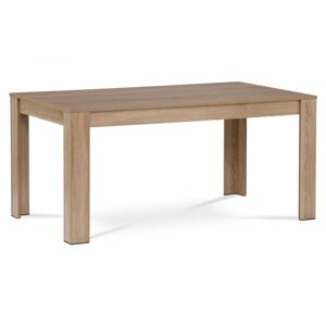 Jedálenský stôl 160x90 DT-P160 dyha Autronic Dub sonoma