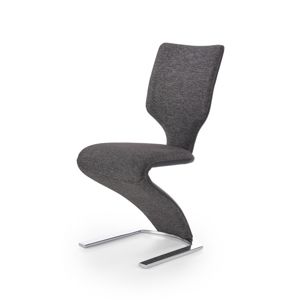 Jedálenská stolička K307 čierna / sivá Halmar