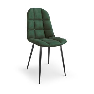 Jedálenská stolička K417 Halmar Tmavo zelená
