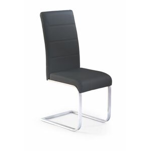 Jedálenská stolička K85 Halmar Čierna
