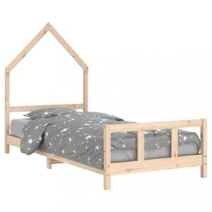 Detská domčeková posteľ Dekorhome 90 x 200 cm