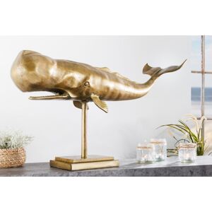 Dekoračná socha žralok velryba 70 cm Dekorhome