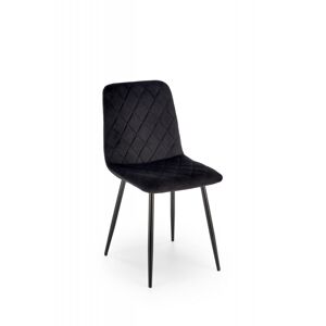 Jedálenská stolička K525 Halmar Čierna