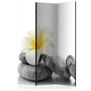 Paraván White Lotus Dekorhome 135x172 cm (3-dielny)