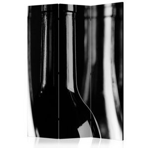 Paraván Wine Bottles Dekorhome 135x172 cm (3-dielny)