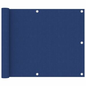 Balkónová zástena 75 x 400 cm oxfordská látka Modrá