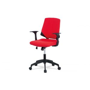 Kancelárska stolička KA-R204 RED červená / čierna Autronic