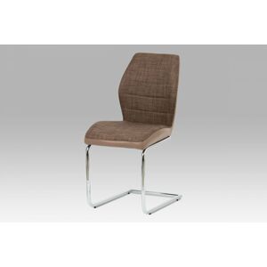 Jedálenská stolička DCH-511 BR2 hnedá / chróm Autronic