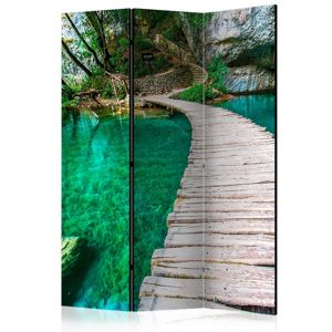 Paraván Plitvice Lakes National Park Croatia Dekorhome 135x172 cm (3-dielny)