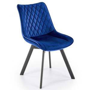 Otočná jedálenská stolička K520 Halmar Modrá