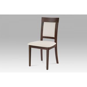 Jedálenská stolička BC-3960 látka / drevo Autronic Orech