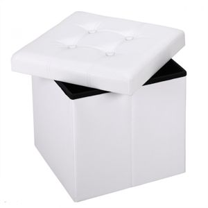 Úložný box D6837 biela Dekorhome