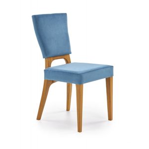 Jedálenská stolička WENANTY Halmar Modrá