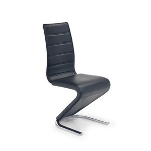 Jedálenská stolička K194 čierna / biela Halmar