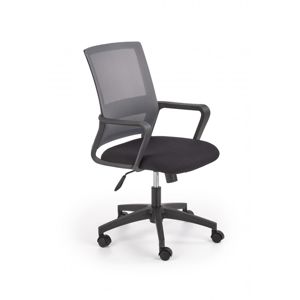 Kancelárska stolička MAURO čierna / sivá Halmar