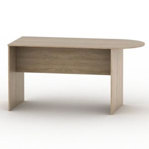 Kancelársky stôl s oblúkom TEMPO AS NEW 022 dub sonoma Tempo Kondela