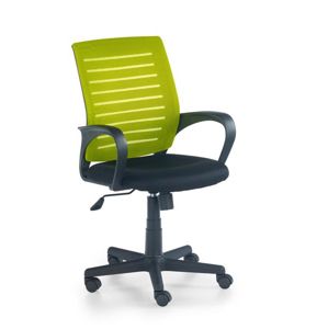 Kancelárska stolička SANTANA čierna / zelená Halmar