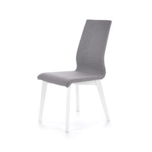 Jedálenská stolička FOCUS biela / sivá Halmar