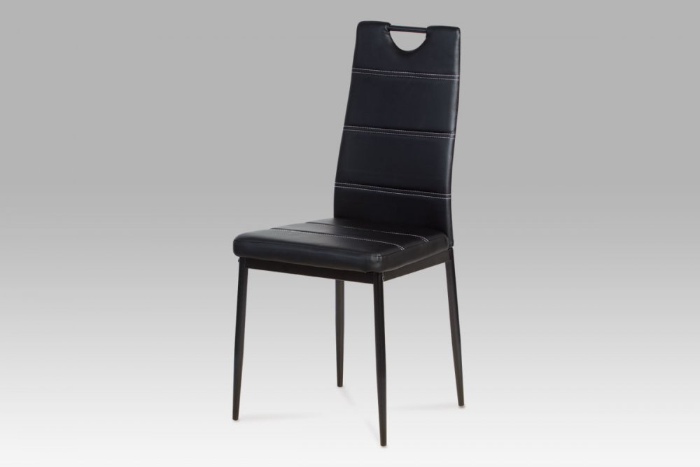 Jedálenská stolička AC-1220 BK Autronic