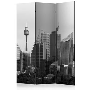 Paraván Skyscrapers in Sydney Dekorhome 135x172 cm (3-dielny)