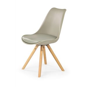 Jedálenská stolička K201 Halmar khaki