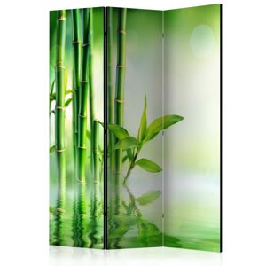 Paraván Green Bamboo Dekorhome 135x172 cm (3-dielny)