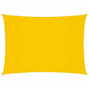 Tieniaca plachta obdĺžniková oxfordská látka 4 x 6 m Dekorhome Žltá