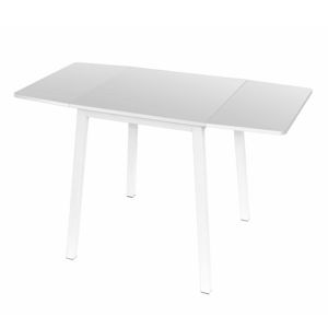 Jedálenský stôl rozkladací 60/120 MAURO biely Tempo Kondela