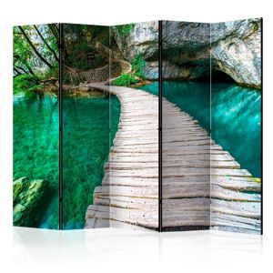 Paraván Plitvice Lakes National Park Croatia Dekorhome 225x172 cm (5-dielny)