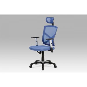 Kancelárska stolička KA-H104 látka / plast Autronic Modrá