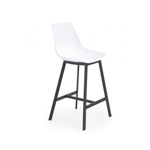 Barová stolička H-99 Halmar Čierna / biela