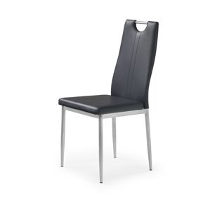 Jedálenská stolička K202 čierna Halmar
