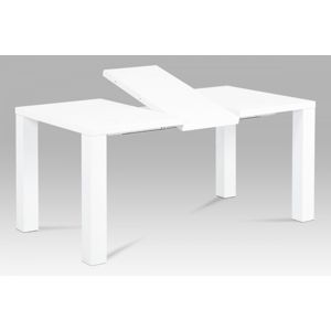 Rozkladací jedálenský stôl AT-3009 WT biely Autronic