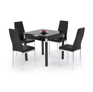 Rozkladací jedálenský stôl KENT Halmar Čierna