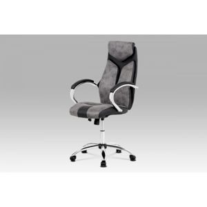 Kancelárská stolička KA-N520 GREY sivá / čierná Autronic