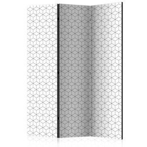 Paraván Cubes texture Dekorhome 135x172 cm (3-dielny)
