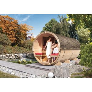 Vonkajšia fínska sudové sauna 216 x 400 cm Dekorhome