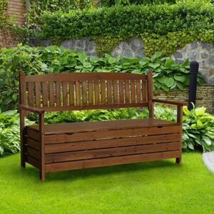 Záhradná lavička AMULA s úložným priestorom Tempo Kondela