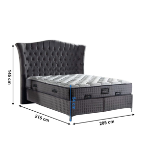 Boxspringová posteľ MERSIA Tempo Kondela 160 x 200 cm