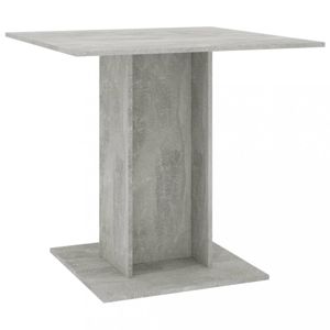 Jedálenský stôl 80x80 cm Dekorhome Betón
