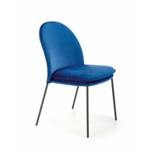 Jedálenská stolička K443 Halmar Modrá